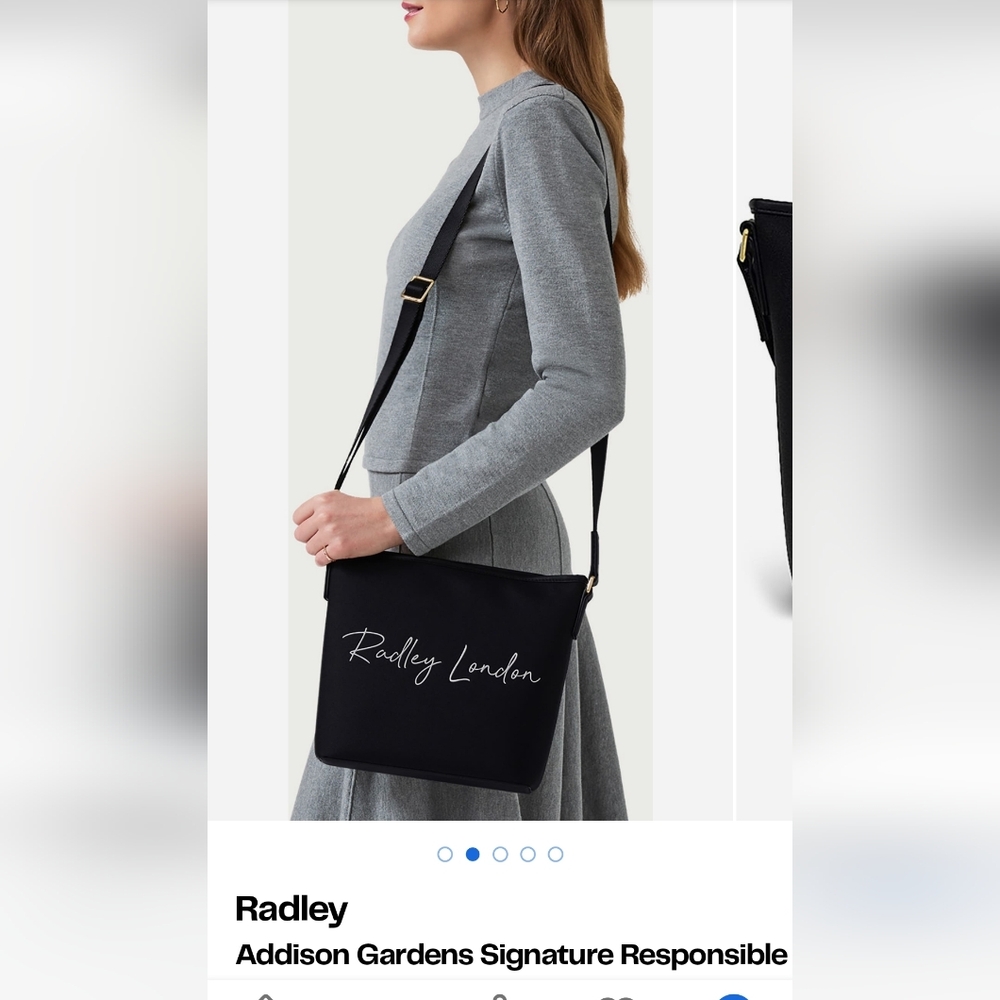 Radley London Black Shoulder( CROSSBODY) Bag - Picture 12 of 14